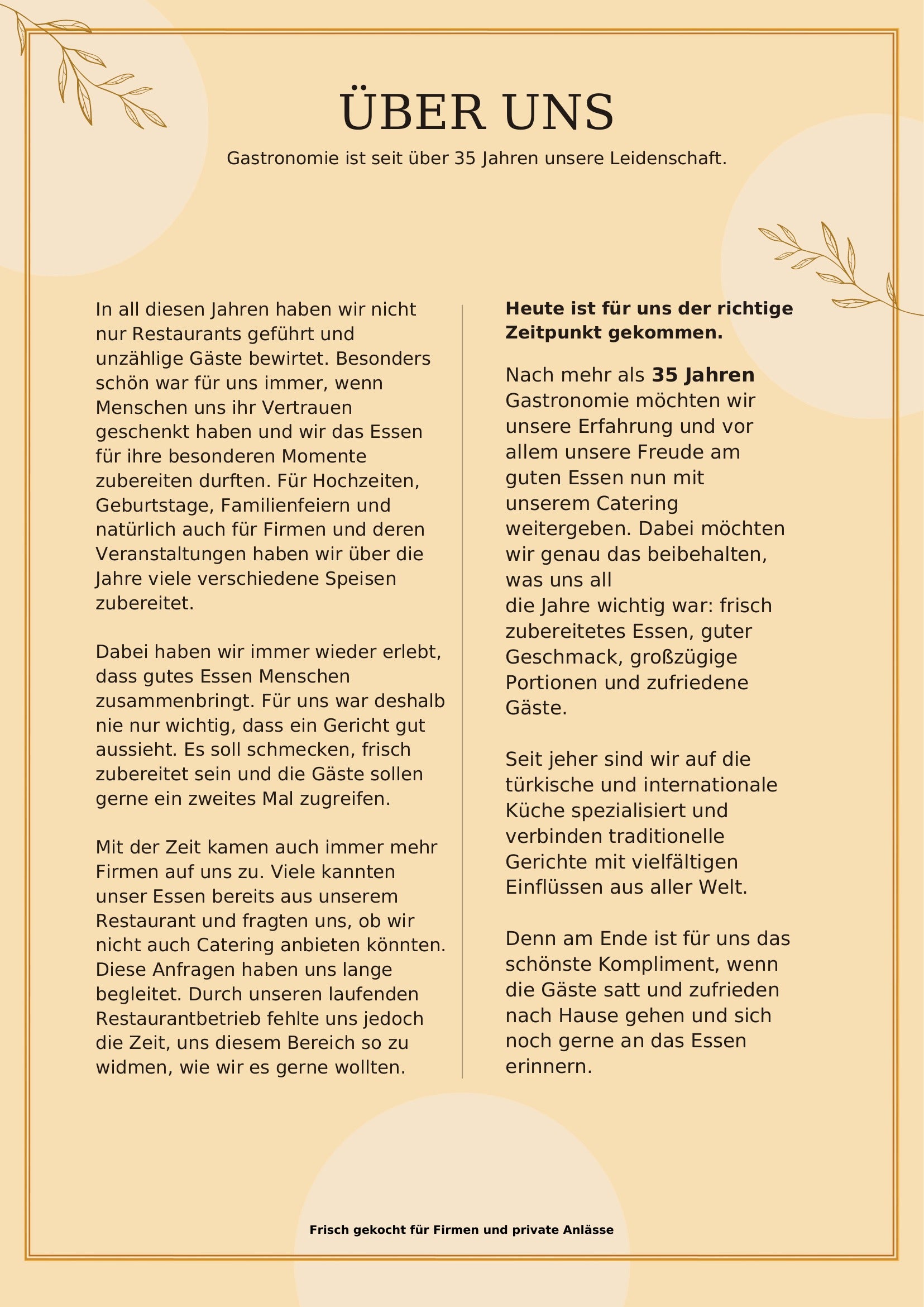 LUNARO Speisekarte Seite 2